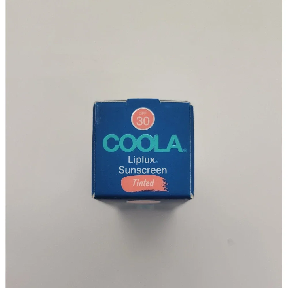 COOLA Classic Tinted Liplux Lip Balm SPF 30 0.15 oz New in Box Exp 10/25 Vegan
